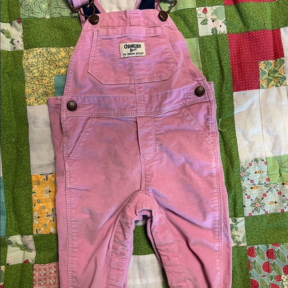 Pink Oshkosh overalls